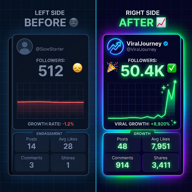 Crecimiento de seguidores en Instagram